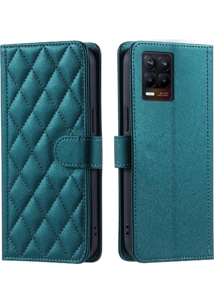 Realme 8 4g Kafes Manyetik El Kayışı Kart Yuvaları Tutucu Için Telefon Kılıfı (Yurt Dışından)