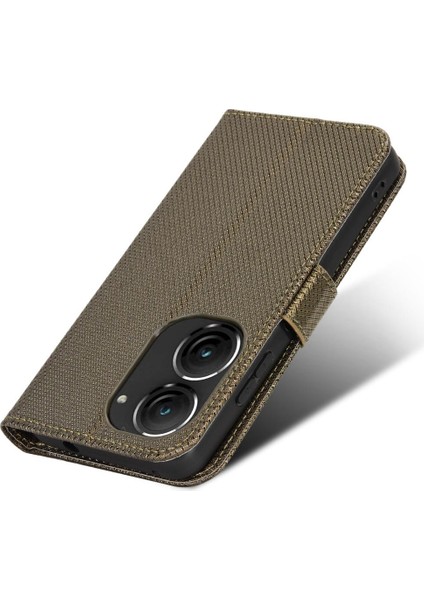Asus Zenfone 10 Kickstand Kapak Manyetik Cüzdan Kart Tutucu Için Kılıf (Yurt Dışından) modelleri
