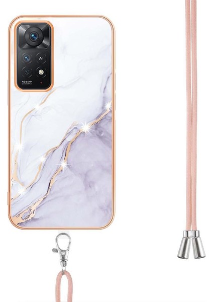 Xiaomi Redmi Için Not 11 4g Mermer Crossbody Kordon Askısı Tampon (Yurt Dışından) fiyatları