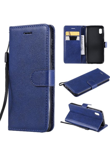 Kart ile Samsung Galaxy A10E Iş Cüzdan Telefon Kılıfı Için Flip Case (Yurt Dışından)