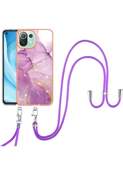 Xiaomi 11 Lite Için Crossbody Kordon Askısı Tampon Anti-Scratch Yumuşak (Yurt Dışından)