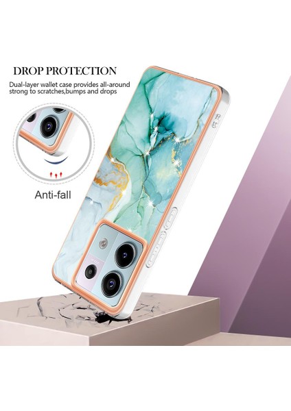 Xiaomi Redmi Için Not 13 Pro 5g Yumuşak Tampon Mermer Desen Ince Tpu (Yurt Dışından) fiyatları
