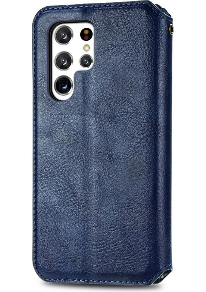Samsung Galaxy S22 Ultra Flip Kapak Için Kılıf Zarif Iş Cüzdan (Yurt Dışından) modelleri
