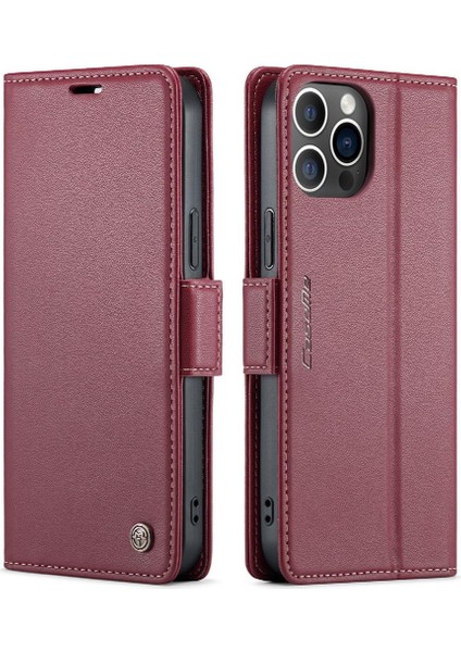 IPhone 12 Pro Max Kart Yuvası Cüzdan Durumda Kickstand Anti (Yurt Dışından)