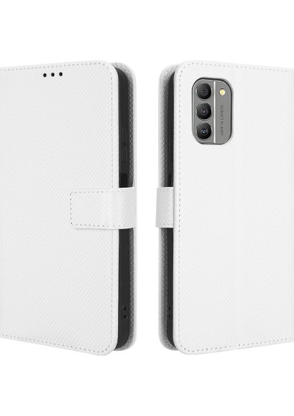 Nokia G400 Kickstand Kapak Manyetik Cüzdan Kart Tutucu Için Kılıf (Yurt Dışından)