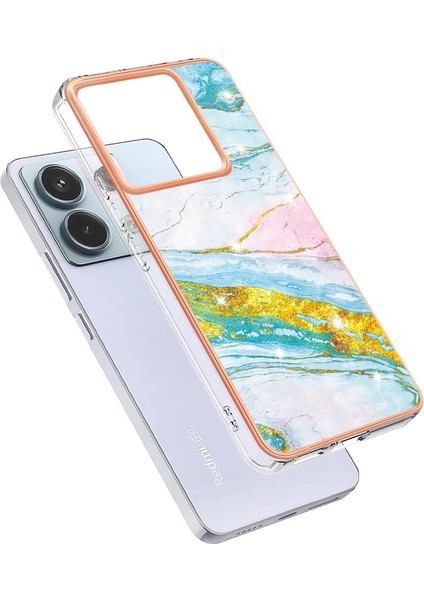 Xiaomi Redmi Için Not 13 Pro 5g Yumuşak Tampon Mermer Desen Ince Tpu (Yurt Dışından) fırsatları