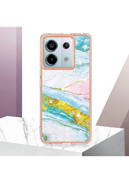 Xiaomi Redmi Için Not 13 Pro 5g Yumuşak Tampon Mermer Desen Ince Tpu (Yurt Dışından) indirimleri