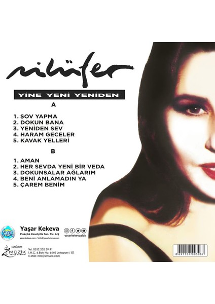 Nilüfer - Yine Yeni Yeniden (Plak)