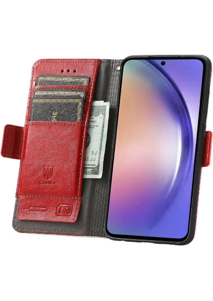 Samsung Galaxy Case 5g Çoklu Kart Yuvası Çok Renkli Iş Cüzdanı Için Kılıf (Yurt Dışından) fiyatları