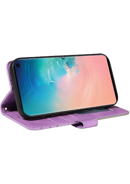Samsung Galaxy S10 Artı Pu Deri Flip Folio Kılıf Kart Yuvası ile (Yurt Dışından) fiyatları