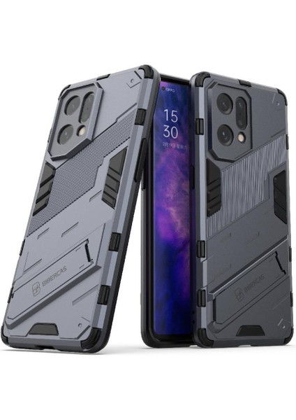 Oppo Bulmak Için Kılıf X5 5g Kickstand Sağlam Askeri Koruyucu Kapak (Yurt Dışından)