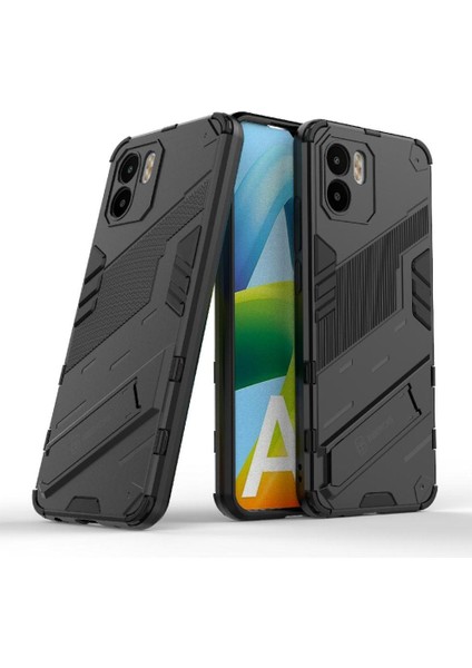 Xiaomi Redmi A1 Sağlam Askeri Koruyucu Kapak Kickstand Için Kılıf (Yurt Dışından)