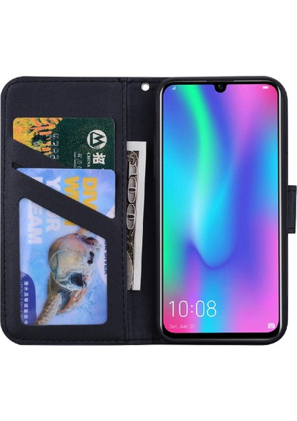 Onur 10 Lite Için Flip Case Basit Iş Cüzdan Deri Kılıf Kapak Çevirin (Yurt Dışından) indirimleri
