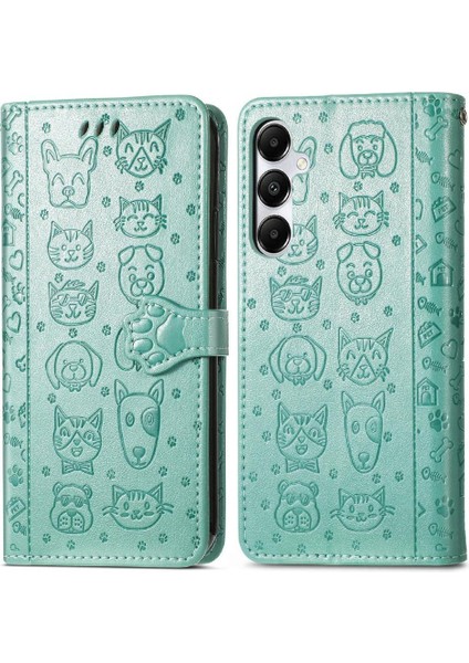 Samsung Galaxy Case 5g Kapak Kapak Darbeye Karikatür Hayvanlar Için Kılıf (Yurt Dışından)