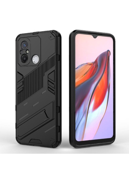 Xiaomi Redmi 12C Sağlam Askeri Koruyucu Kapak Kickstand Için Kılıf (Yurt Dışından)