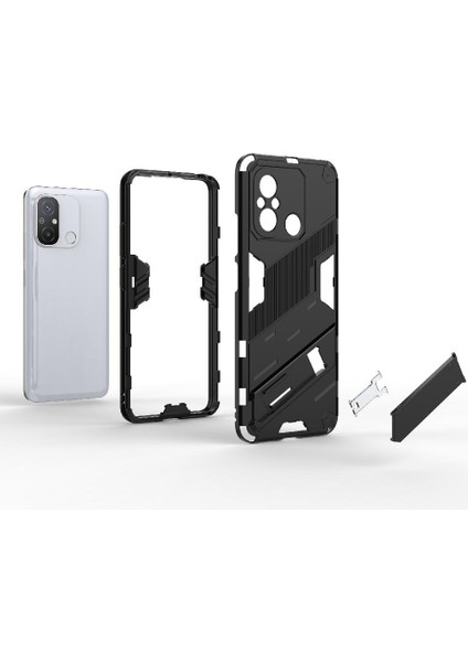 Xiaomi Redmi 12C Sağlam Askeri Koruyucu Kapak Kickstand Için Kılıf (Yurt Dışından) modelleri