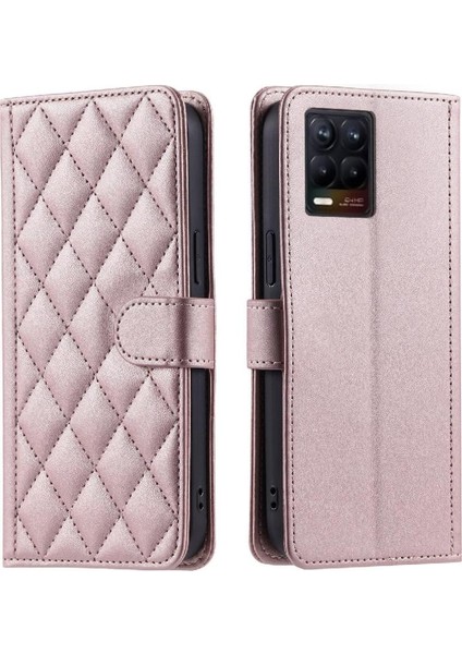 Realme 8 4g Kafes Manyetik El Kayışı Kart Yuvaları Tutucu Için Telefon Kılıfı (Yurt Dışından)