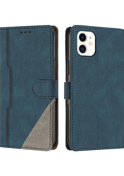 Iphone 11 Için Kılıf Pu Deri Kart Yuvaları Kapak Manyetik Kapatma Cüzdan (Yurt Dışından)