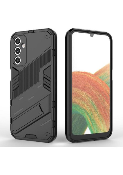 Samsung Galaxy A24 4g Kickstand Koruyucu Kapak Sağlam Askeri (Yurt Dışından)