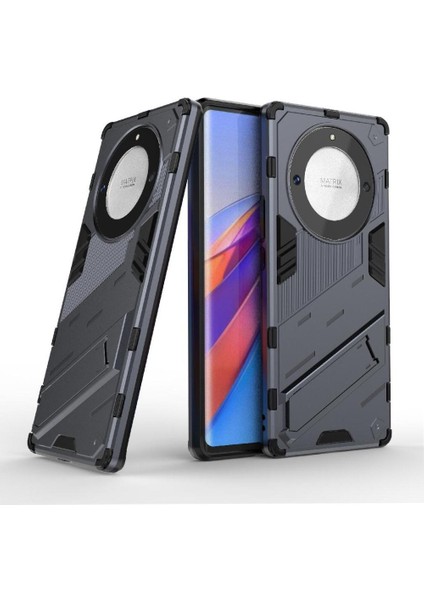 Onur Sihirli 5 Lite Koruyucu Kapak Için Kılıf Kickstand Sağlam Askeri (Yurt Dışından)