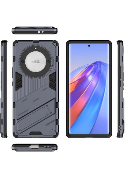 Onur Sihirli 5 Lite Koruyucu Kapak Için Kılıf Kickstand Sağlam Askeri (Yurt Dışından) fiyatları