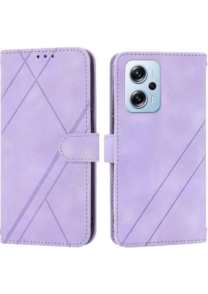 Xiaomi Poco X4 Gt Bilek Kayışı Için Filp Durumda El Cüzdan Kickstand Pu Kapak (Yurt Dışından)