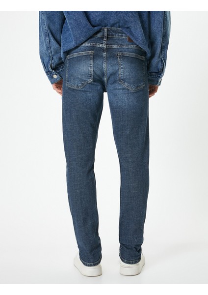Slim Fit Kot Pantolon - Brad Jean