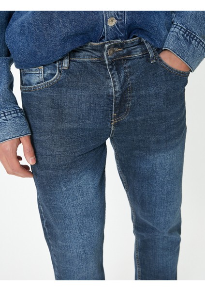 Slim Fit Kot Pantolon - Brad Jean