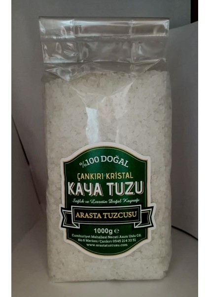 %100 Çankırı Kristal Granül Tuz 10 kg