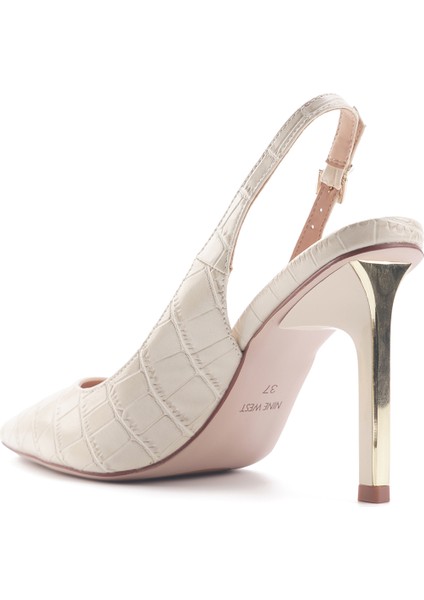 Adren 4fx Bej Kadın Topuklu Ayakkabı modelleri