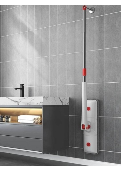Çok Amaçlı Kendinden Sıkmalı Mikrofiber Bezli Paspas Yedek Bez Hediyeli