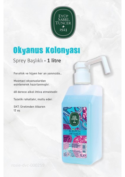 1 Litrelik Bodrum Mandalinası, Okyanus Kolonyası Ve Rosıe modelleri