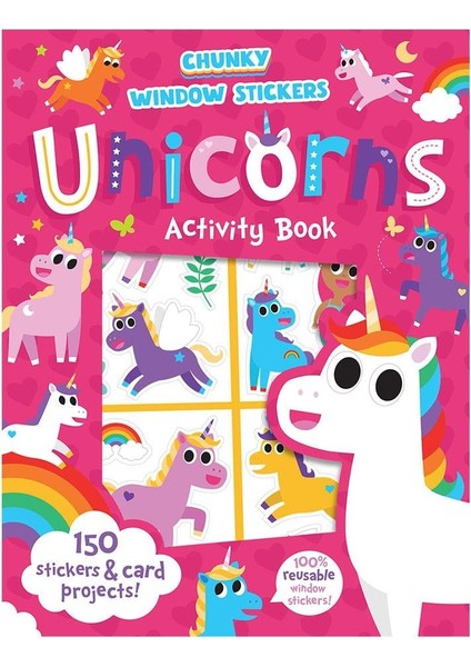 Chunky Window Stickers Unicorn Activity Book