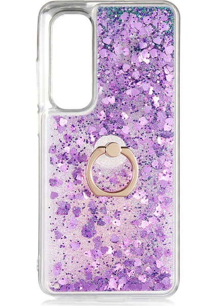 Oppo Reno 4 Pro Kılıf Sulu Yüzüklü Standlı Milce Kapak