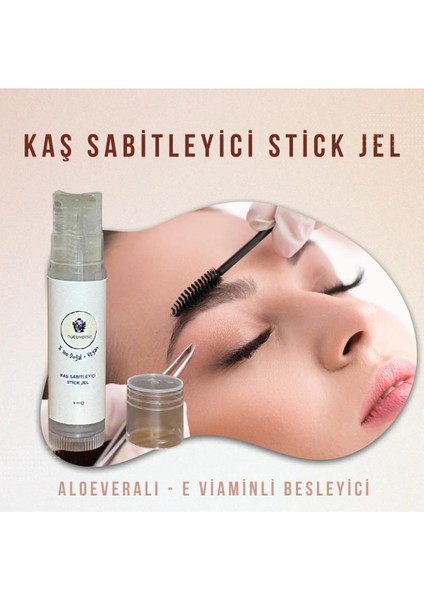 Doğal & Vegan Kaş Sabitleyici Stick Jel