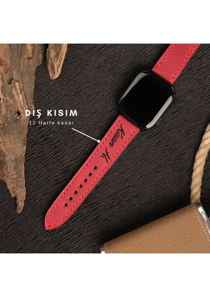 Apple Watch 38MM 40MM 41MM Seri 3 4 5 6 7 Se 8 9 Uyumlu Siyah Hakiki Deri Kayış modelleri