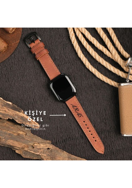 Apple Watch Uyumlu Deri Kordon 38MM 40MM 41MM Seri 3 4 5 6 7 Se 8 9 Uyumlu Hakiki Deri Kayış Kahverengi fiyatları