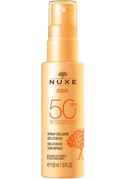 Sun Güneş Koruyucu Yüz ve Vücut Spreyi Spf 50 50 ml