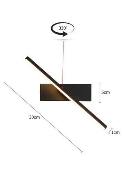 Modern Ayarlanabilir Aplik Okuma Işığı (Yurt Dışından)