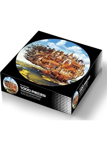 1000 Parçalı Dairesel Temalı Puzzle (Yurt Dışından)