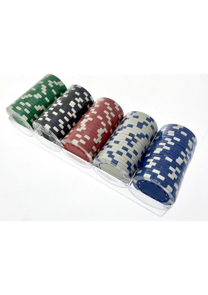 Poker Chips 100'LÜ Poker Çipi