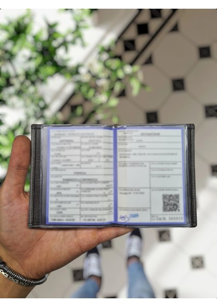 1904 Togg Logolu Deri Araç Ruhsat Kılıfı - Ruhsat Kabı Isme Özel Çanta Kartlıklı fiyatları