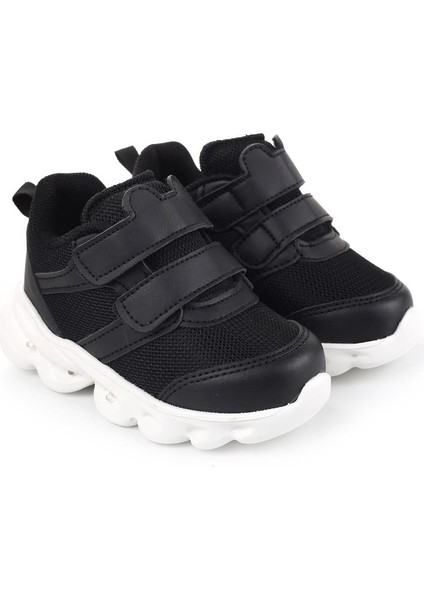 Caty Unisex Bebek Filelli Işıklı Hafif Rahat Spor Ayakkabı