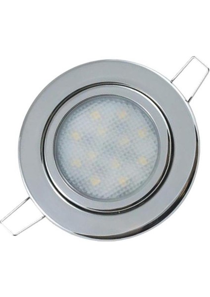 Gömme Tavan Lambası 12 Ledli Gün Işığı 12V