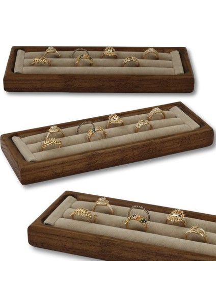 Şık Yüzüklük - Ahşap ve Kadifenin Zerafeti fiyatları