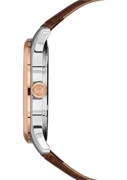 Kahverengi Safir Cam Deri Kordun Erkek Kol Saati NC31-291761-ESL2 fiyatları