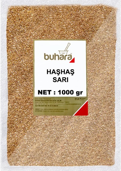 Haşhaş Sarı 1000 gr