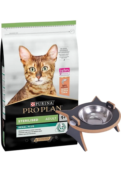 Pro Plan Sterilised Kısırlaştırılmış Somonlu Kedi Maması 10 kg + Mama Kabı Hediyeli