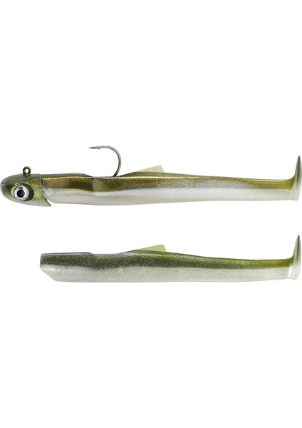 Mud Digger MD90 / MD1275 Combo 10GR Kaki Silikon Yem