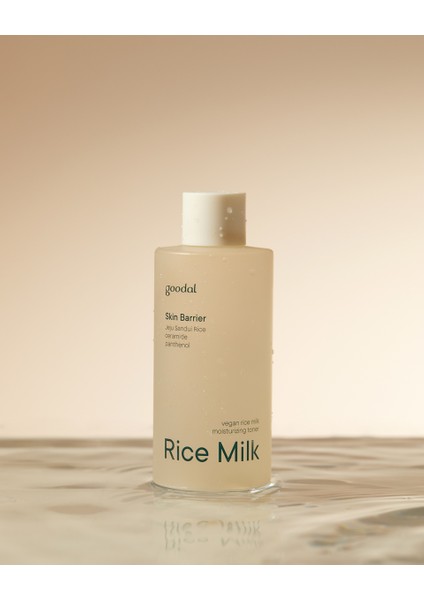 Vegan Rice Milk Moisturizing Toner - Pirinç Sütü Özlü Nemlendirici Vegan Tonik